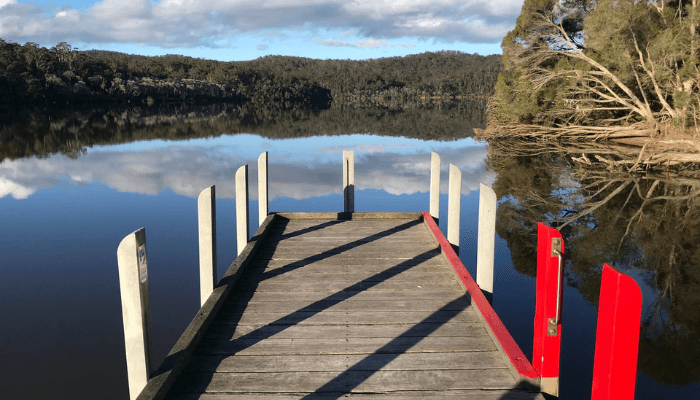 Pristine beach at Mallacoota
